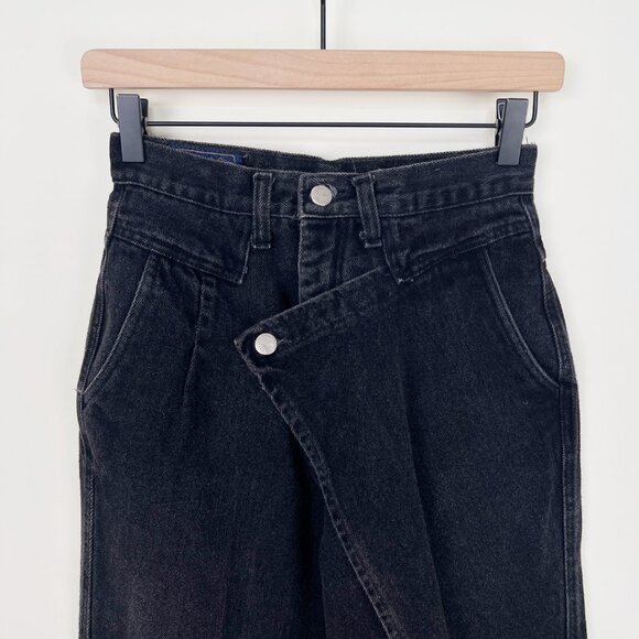 Vintage Panhandle Slim Denim Jeans Moto Punk Grunge Rock Edgy High Rise Waisted - Picture 4 of 13